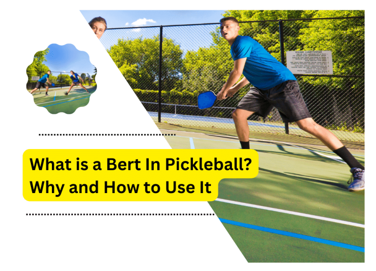 What is a Bert In Pickleball